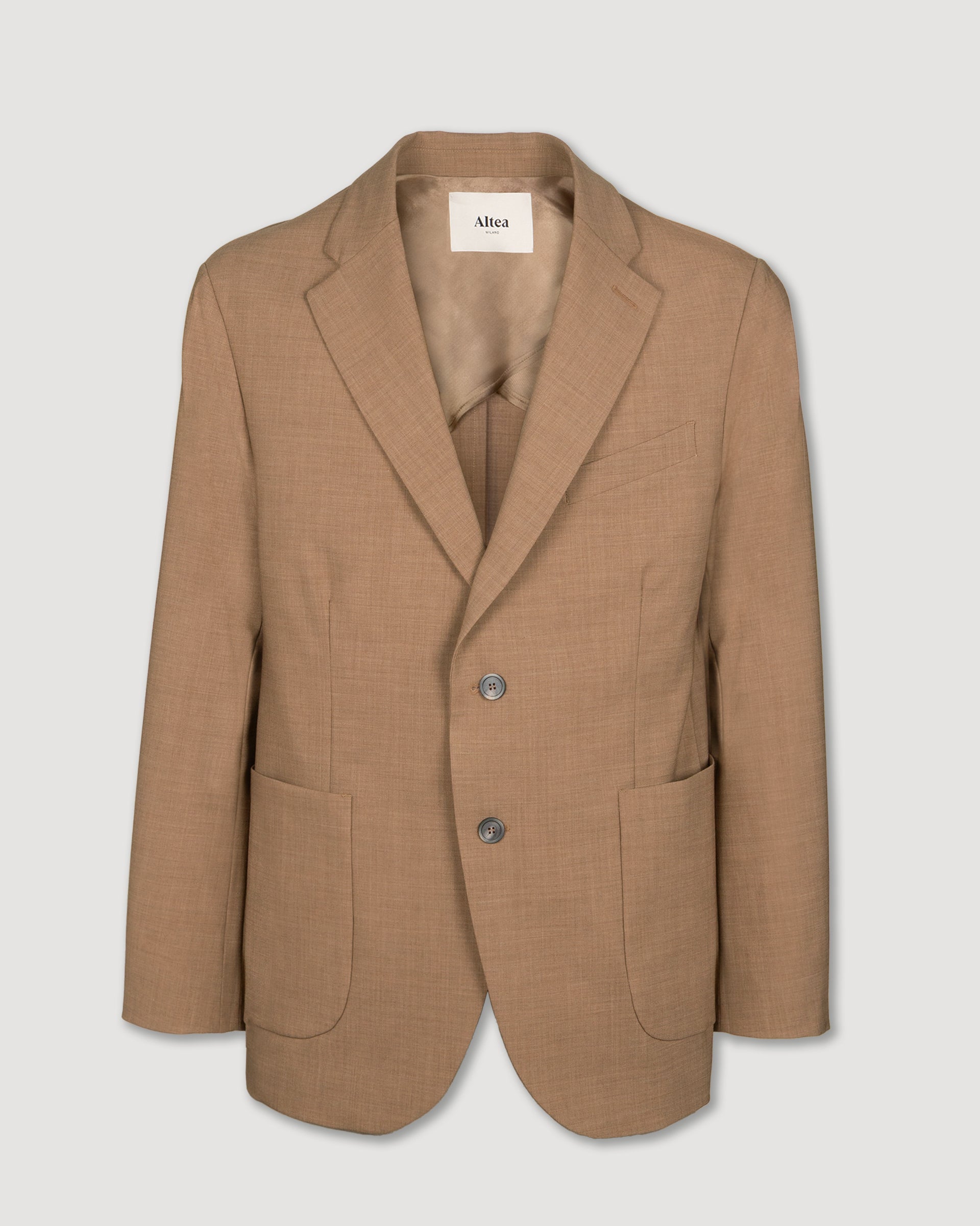 Giacca Aston Lana Tecnica - CAMMELLO