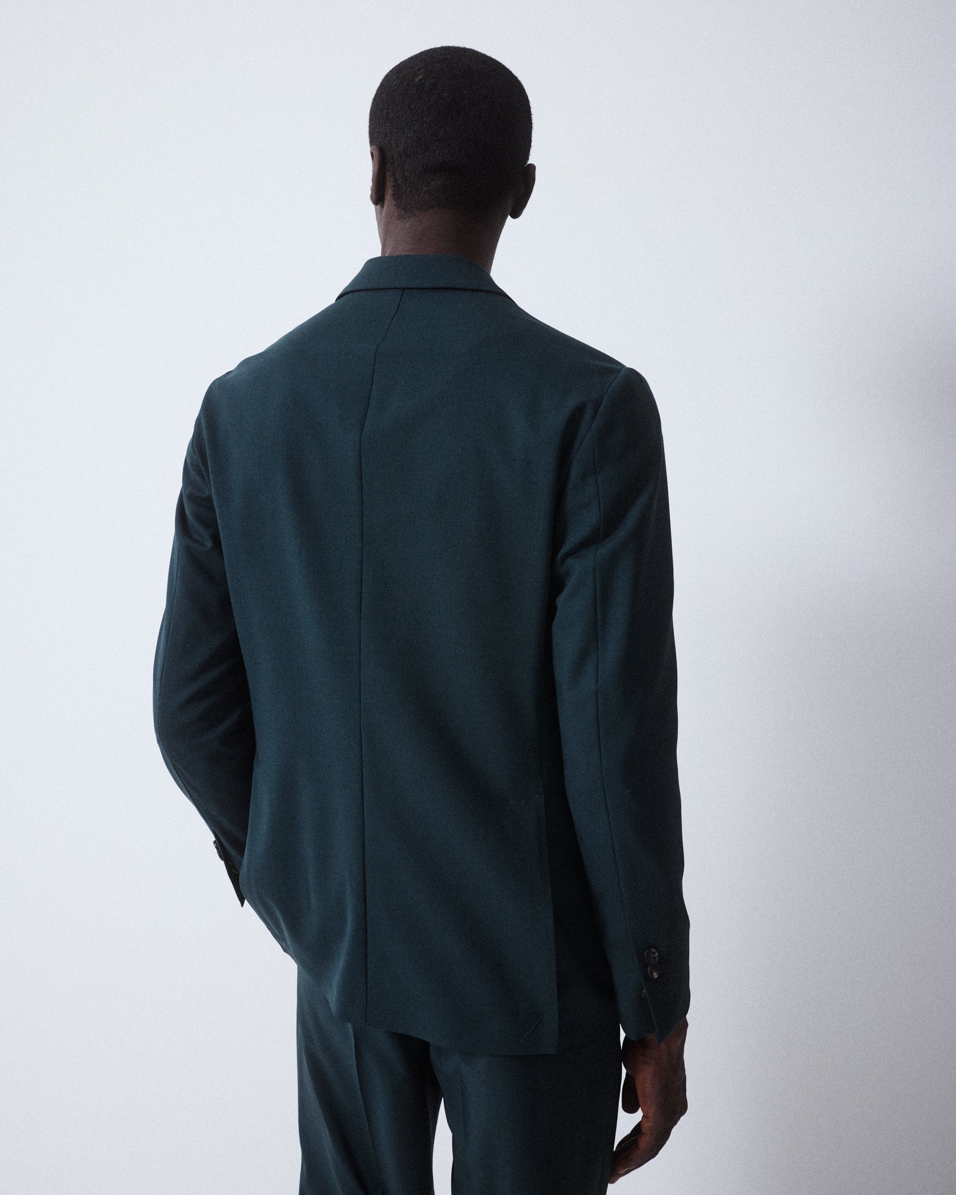 Giacca Aston Lana Tecnica - PETROLIO