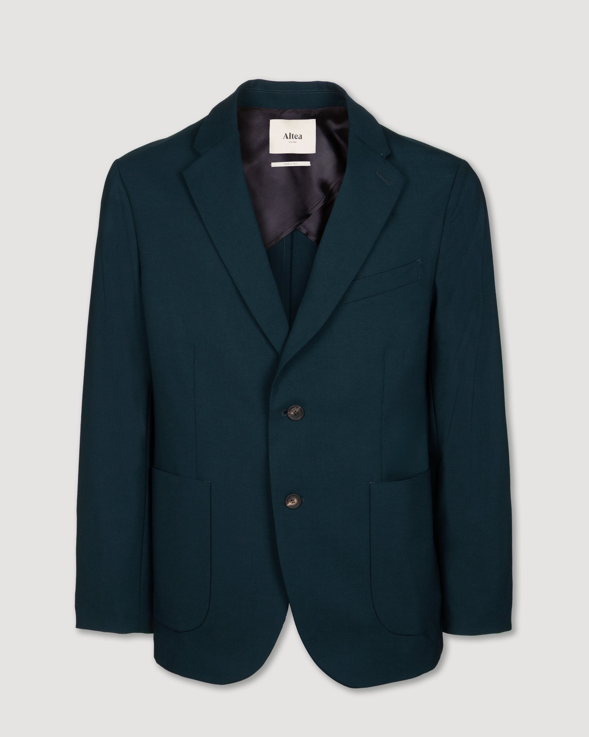 Giacca Aston Lana Tecnica - PETROLIO