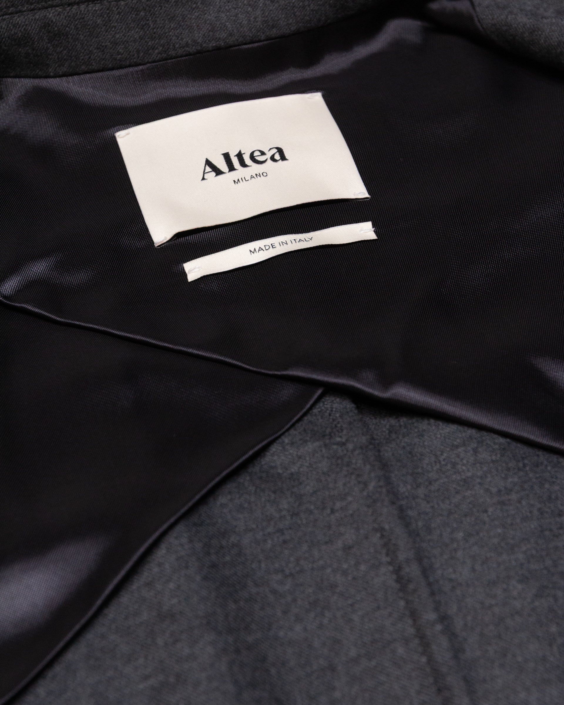 Giacca Alain Doppiopetto Flanella - GRIGIO SCURO