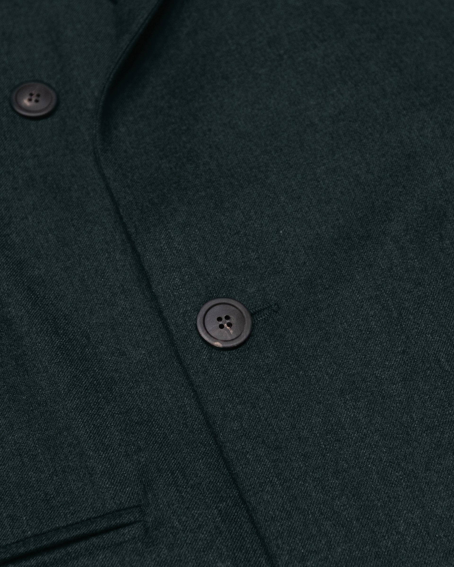 Giacca Alain Doppiopetto Flanella - PETROLIO