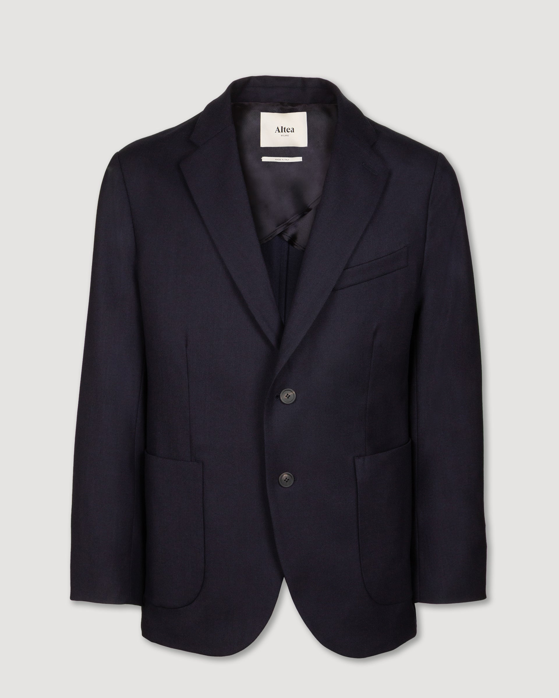 Giacca Aston Flanella Lana - NAVY