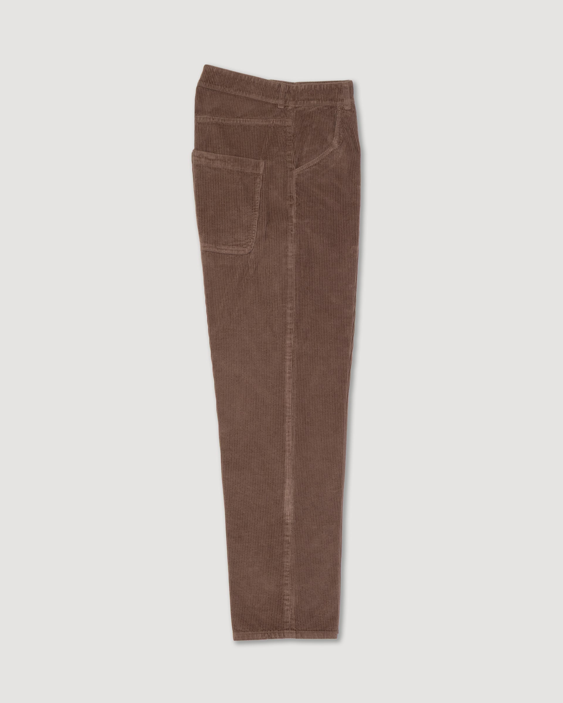 Pantalone Reed Velluto Tinto Capo - TORTORA