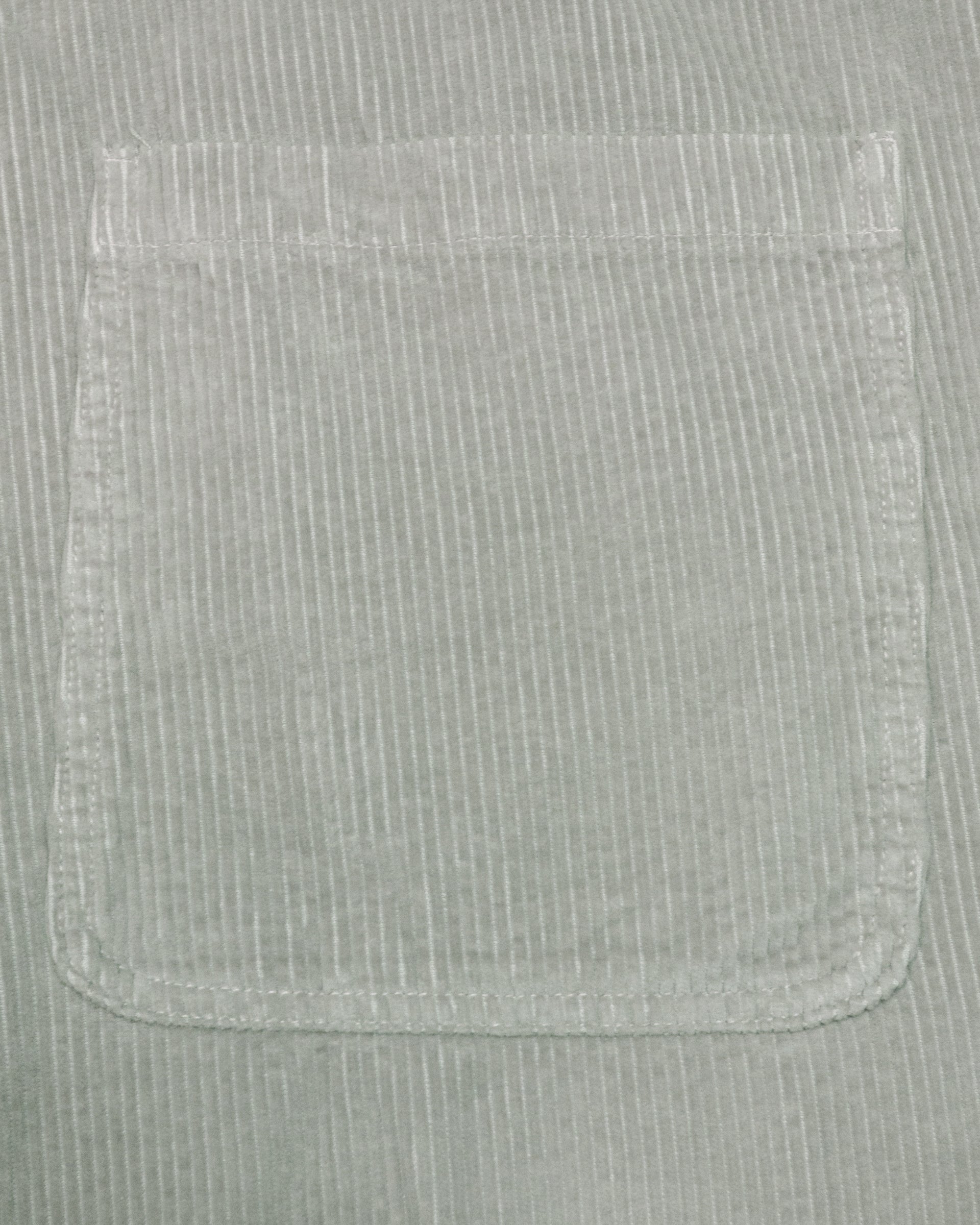 Pantalone 5 tasche Reed in velluto a coste di cotone. Verde - Acqua