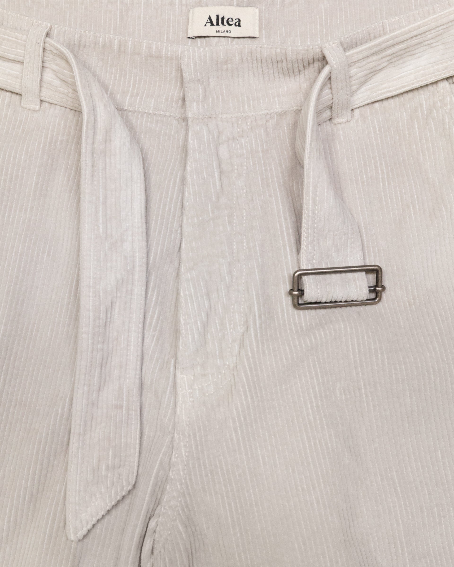 Pantalone Odell Velluto Tinto Capo - PERLA