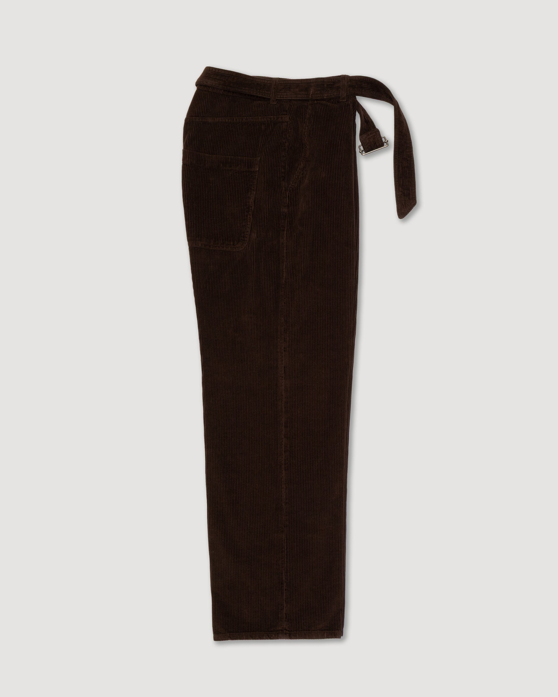Pantalone Odell Velluto Tinto Capo - MORO