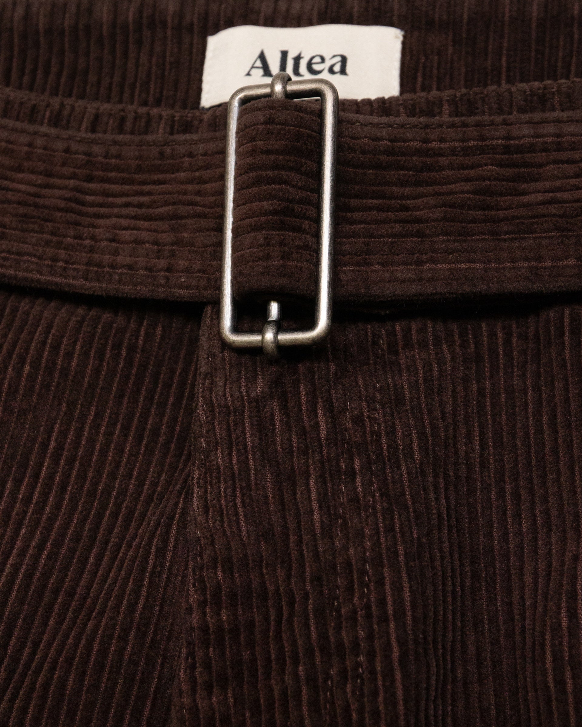 Pantalone Odell Velluto Tinto Capo - MORO