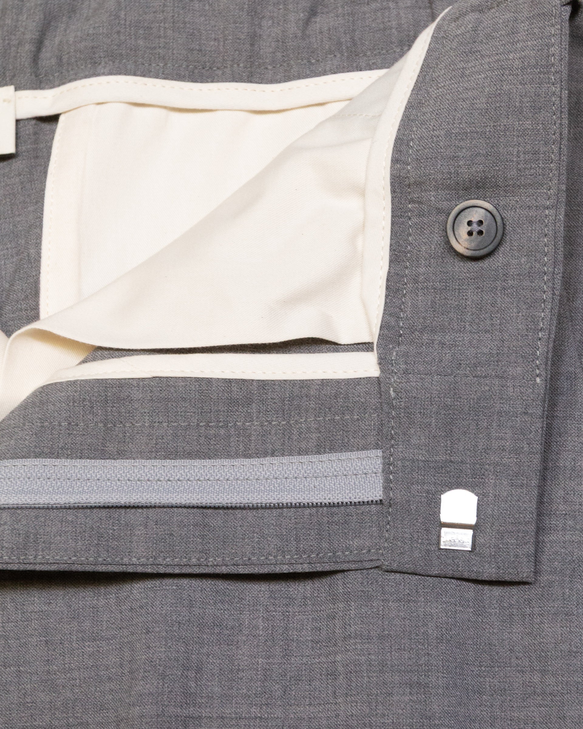 Pantalone Renee Lana Tecnica - GRIGIO MEDIO