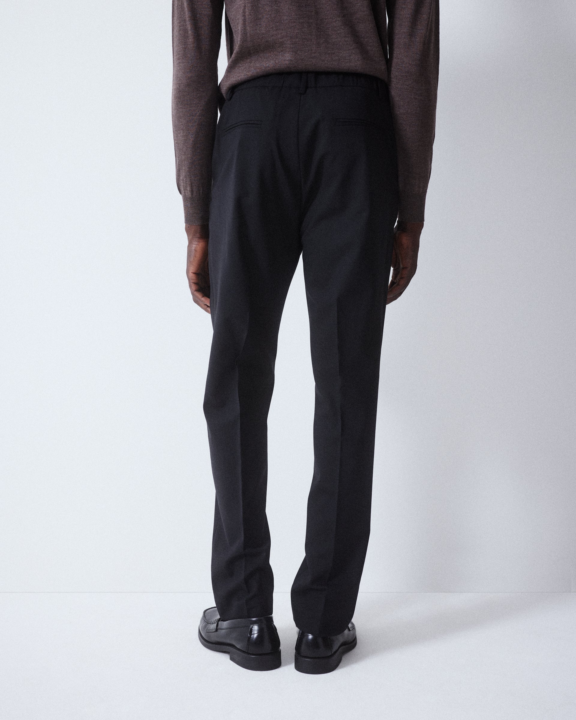 Pantalone Renee Lana Tecnica - NERO