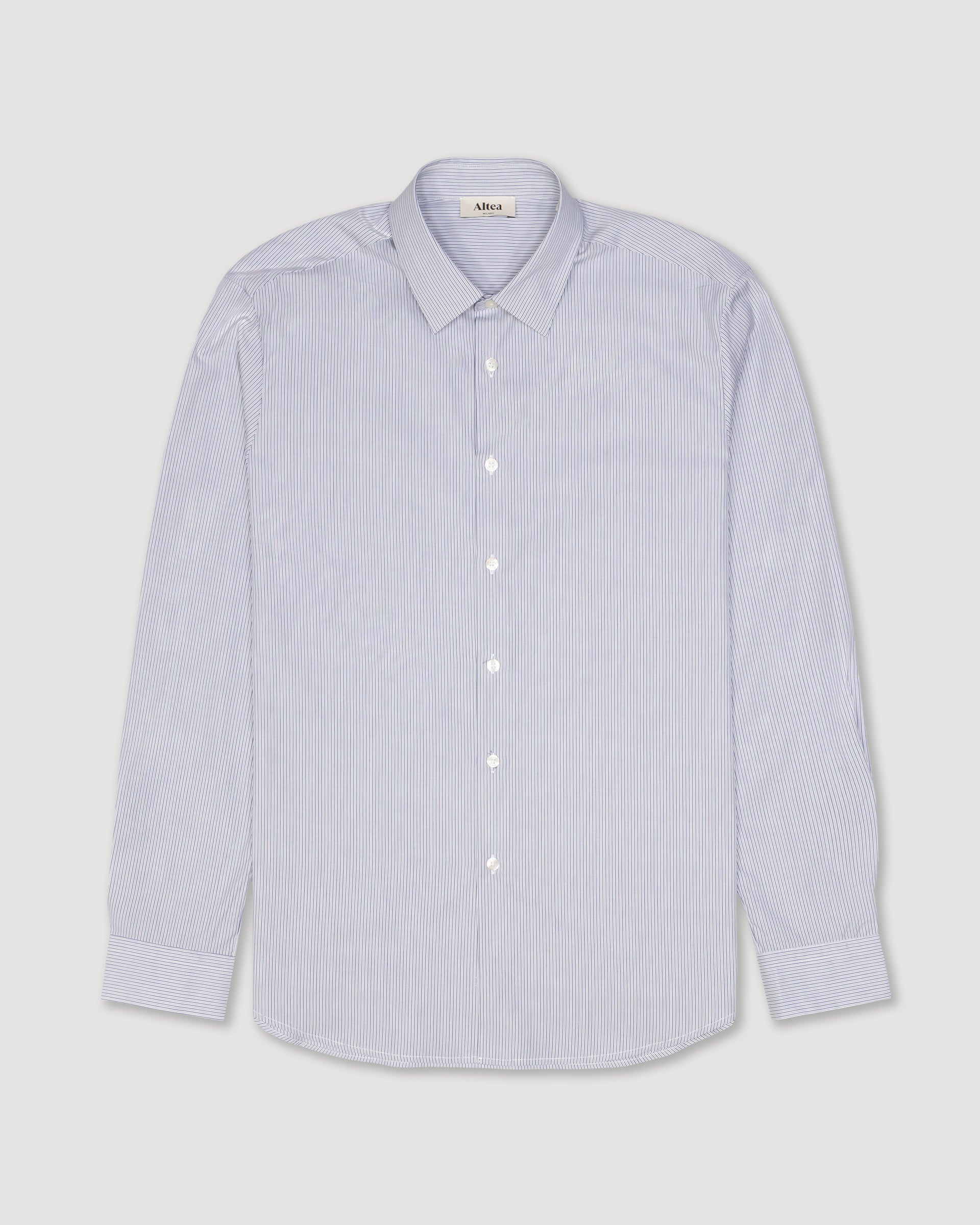 Camicia Scott Poplin Riga Alternata M/l - NAVY