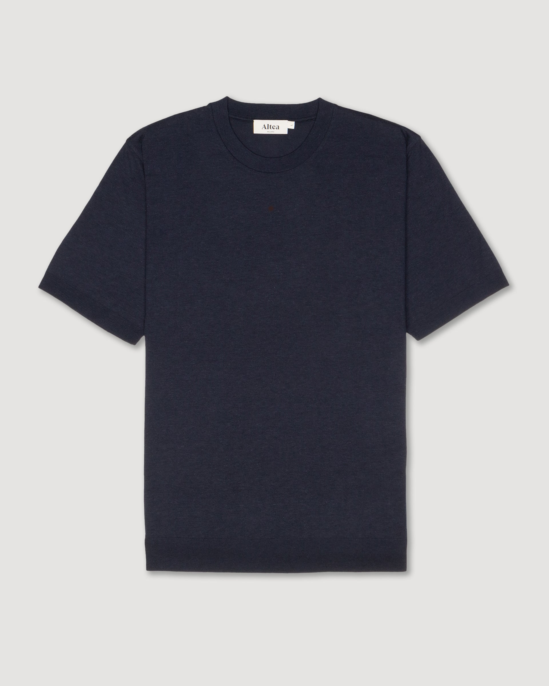 T-shirt Cecil Jersey Lyocell M/ C - NAVY