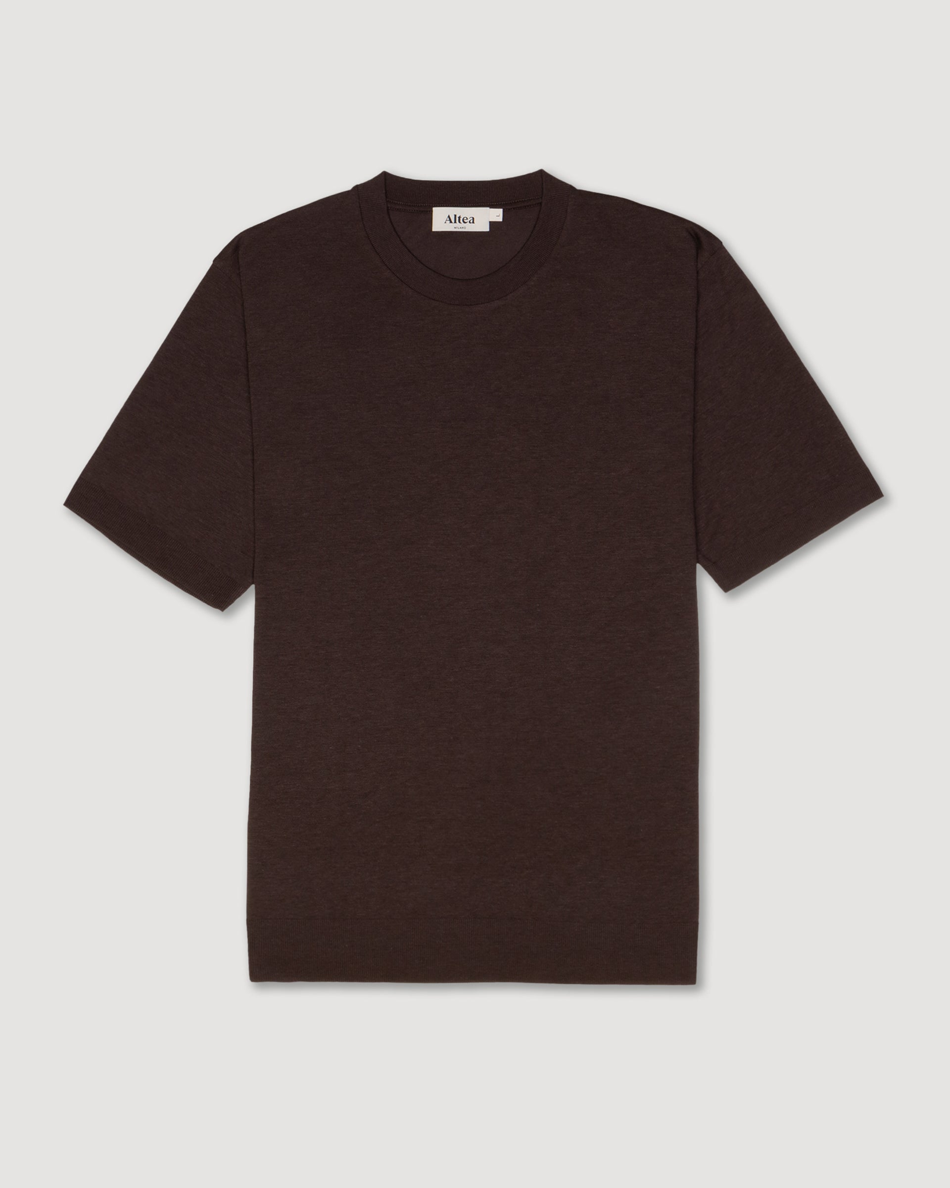 T-shirt Cecil Jersey Lyocell M/ C - MORO