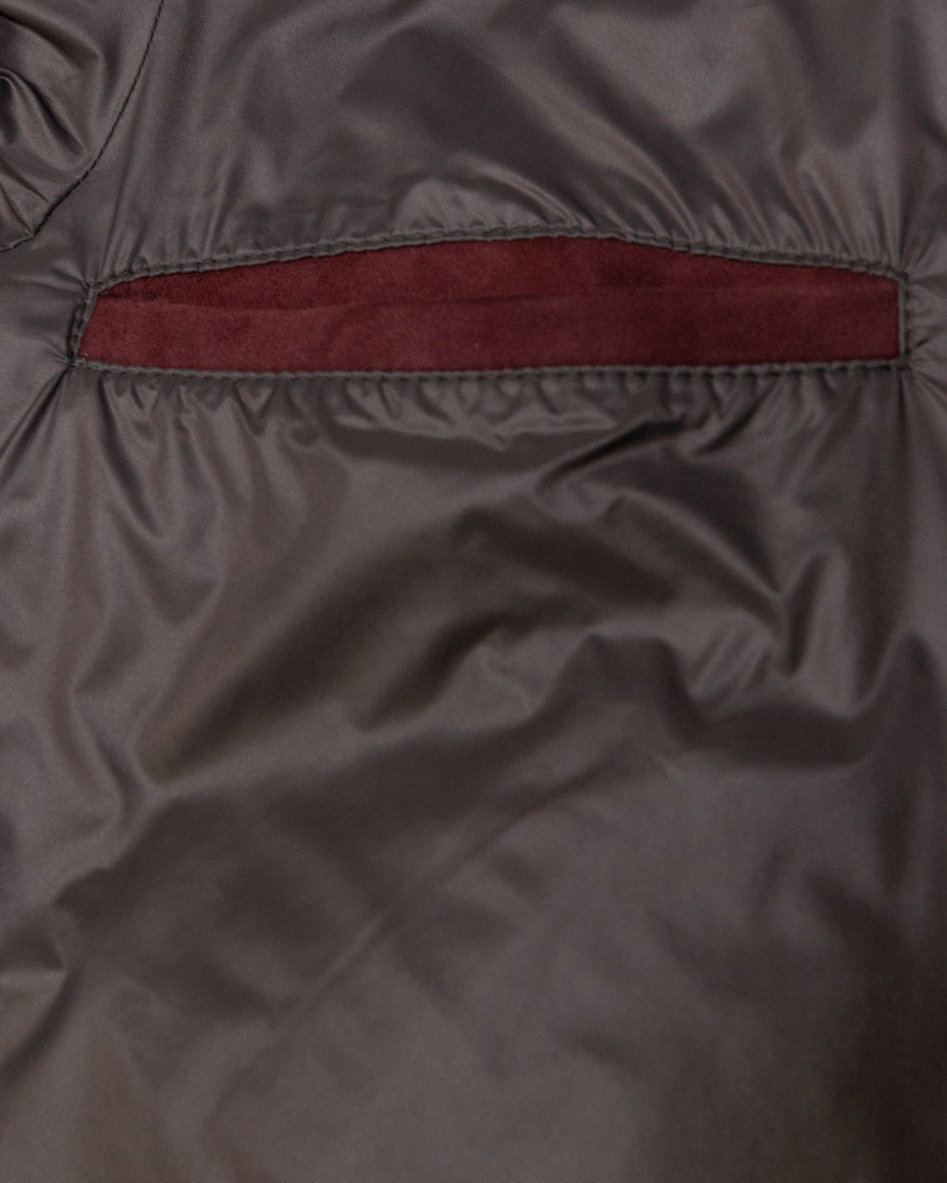 Shirt jacket Leon in suede, foderata. Marrone - Rust