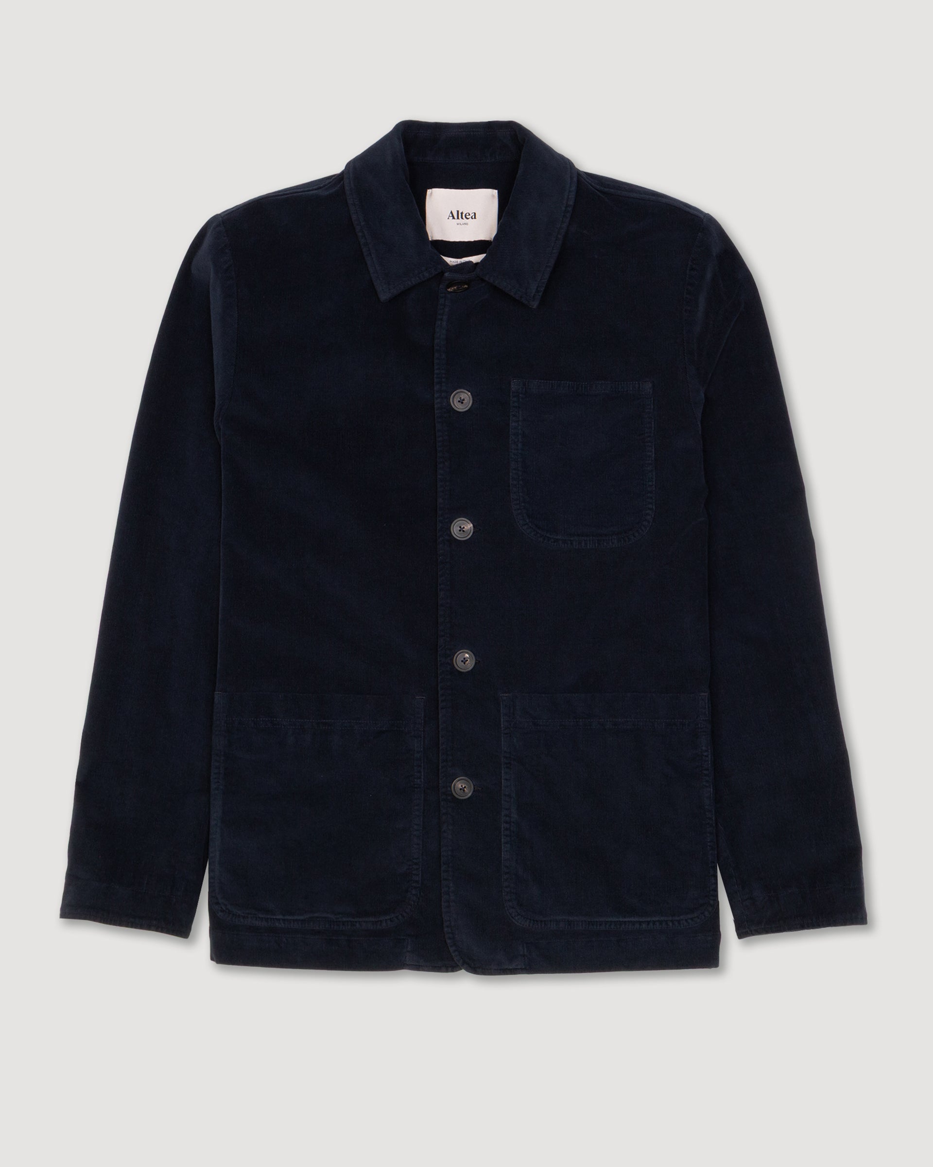 Giacca Constantin Velluto Tinto Capo - NAVY