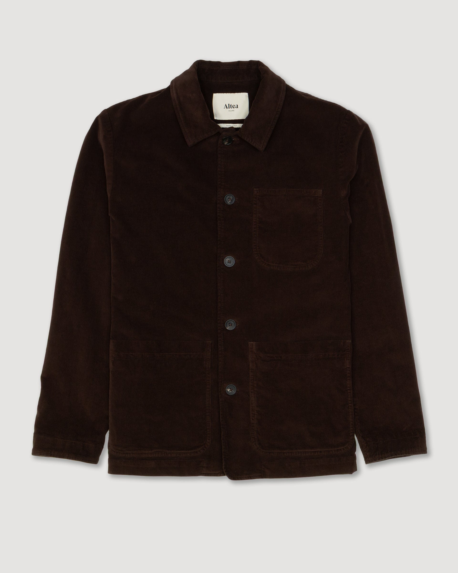 Giacca Constantin Velluto Tinto Capo - MORO