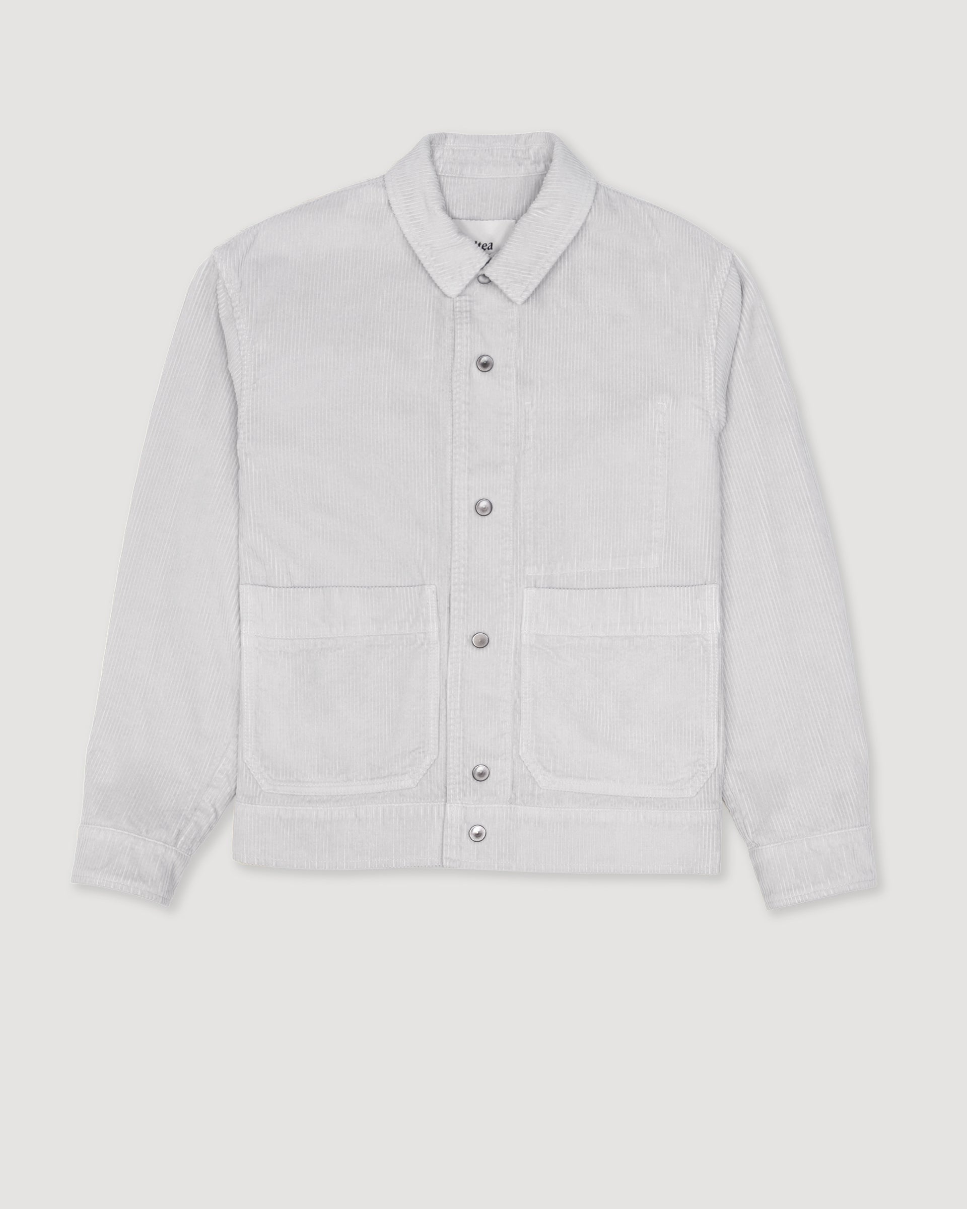 Giacca Cornell in velluto a coste di cotone, semifoderata. - Perla