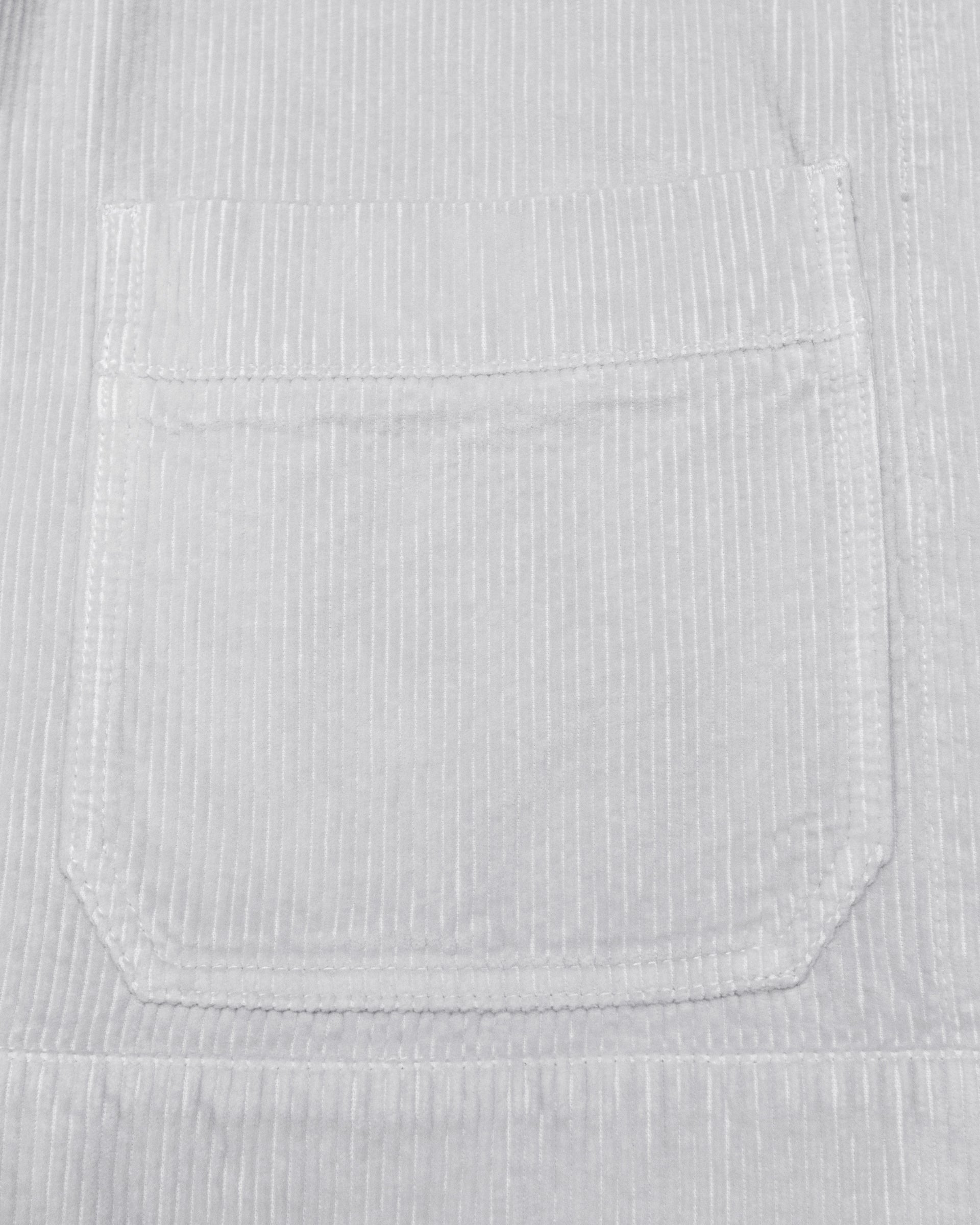 Giacca Cornell in velluto a coste di cotone, semifoderata. - Perla