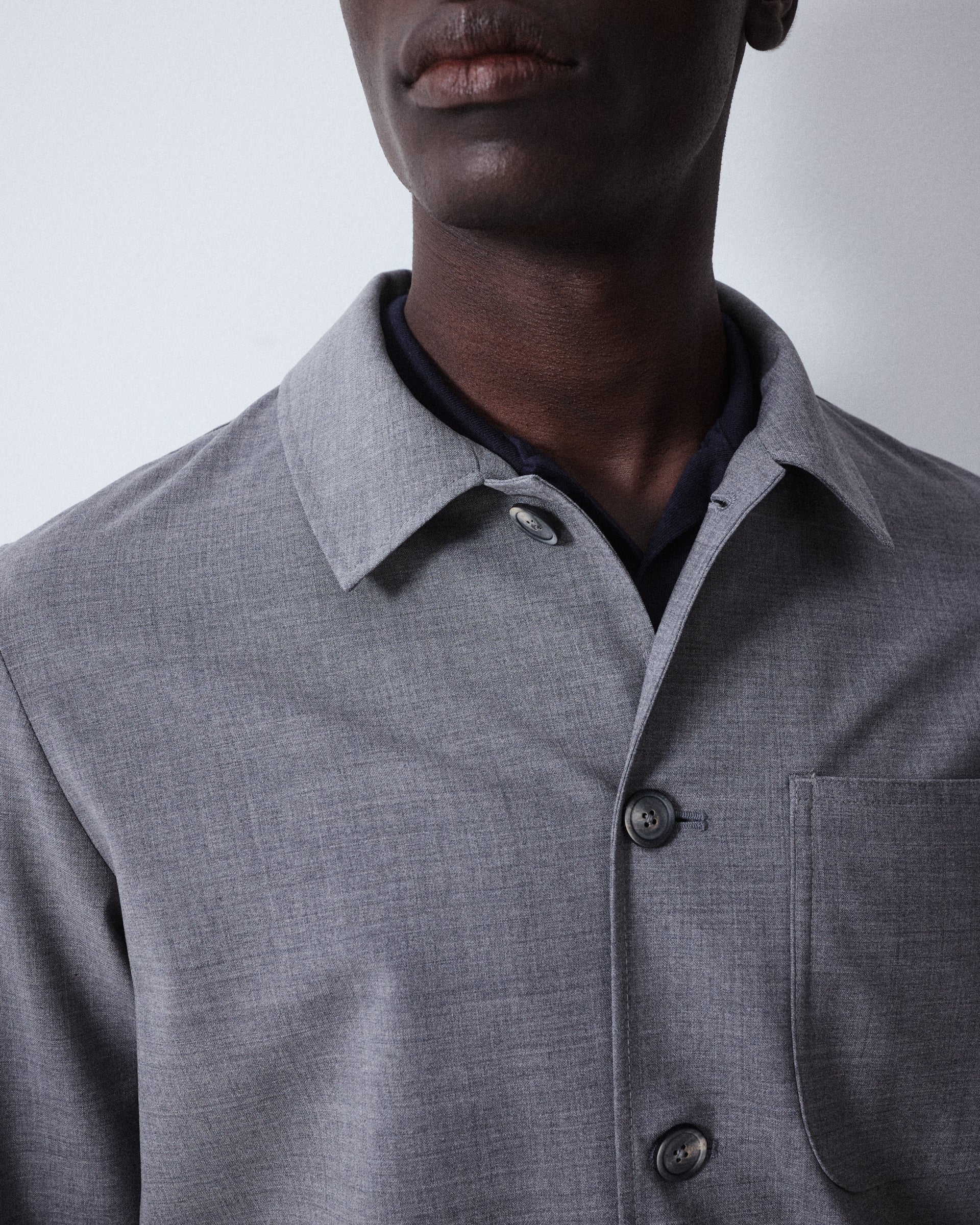 Giacca Constantin Lana Tecnica - GRIGIO MEDIO