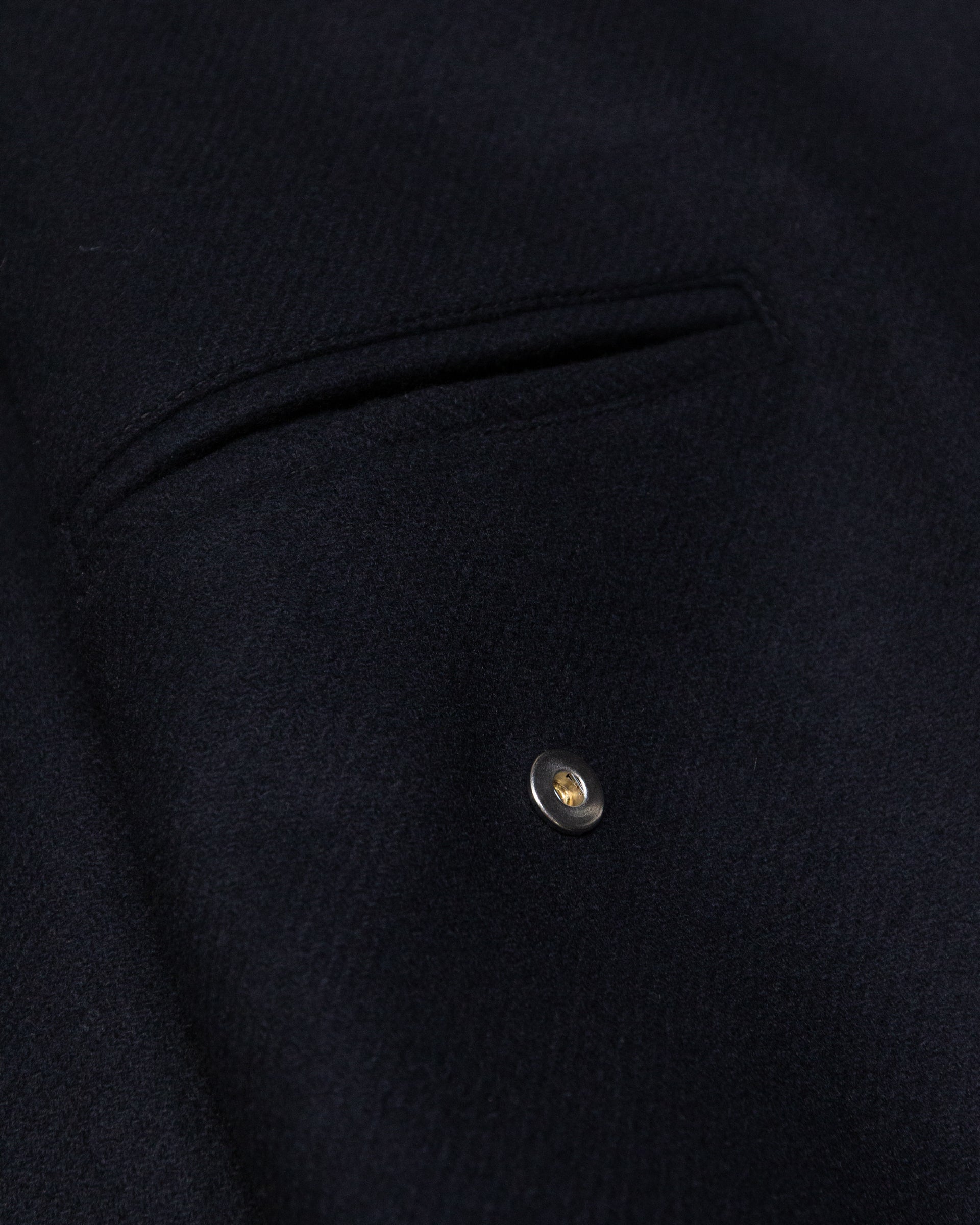 Cappotto Cordell Panno Misto Lana - NAVY
