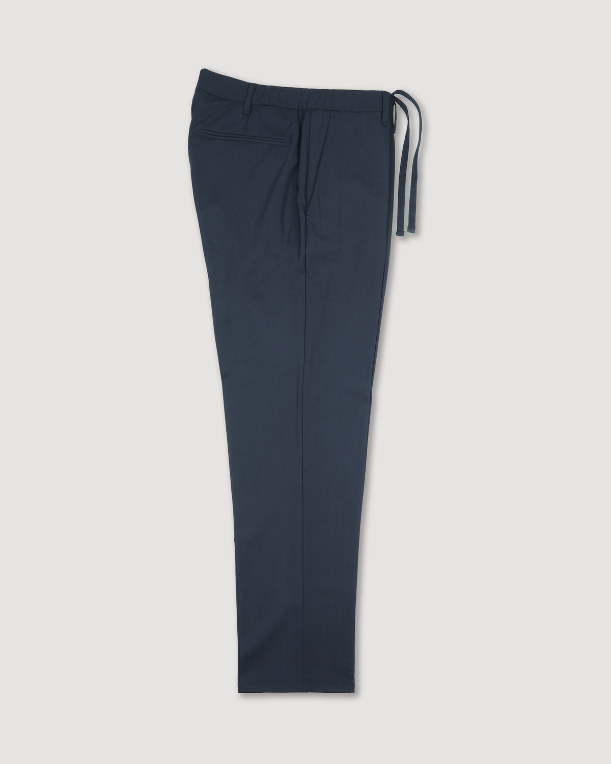 Pantalone chino Dumbo in lana tecnica elasticizzata, - Navy