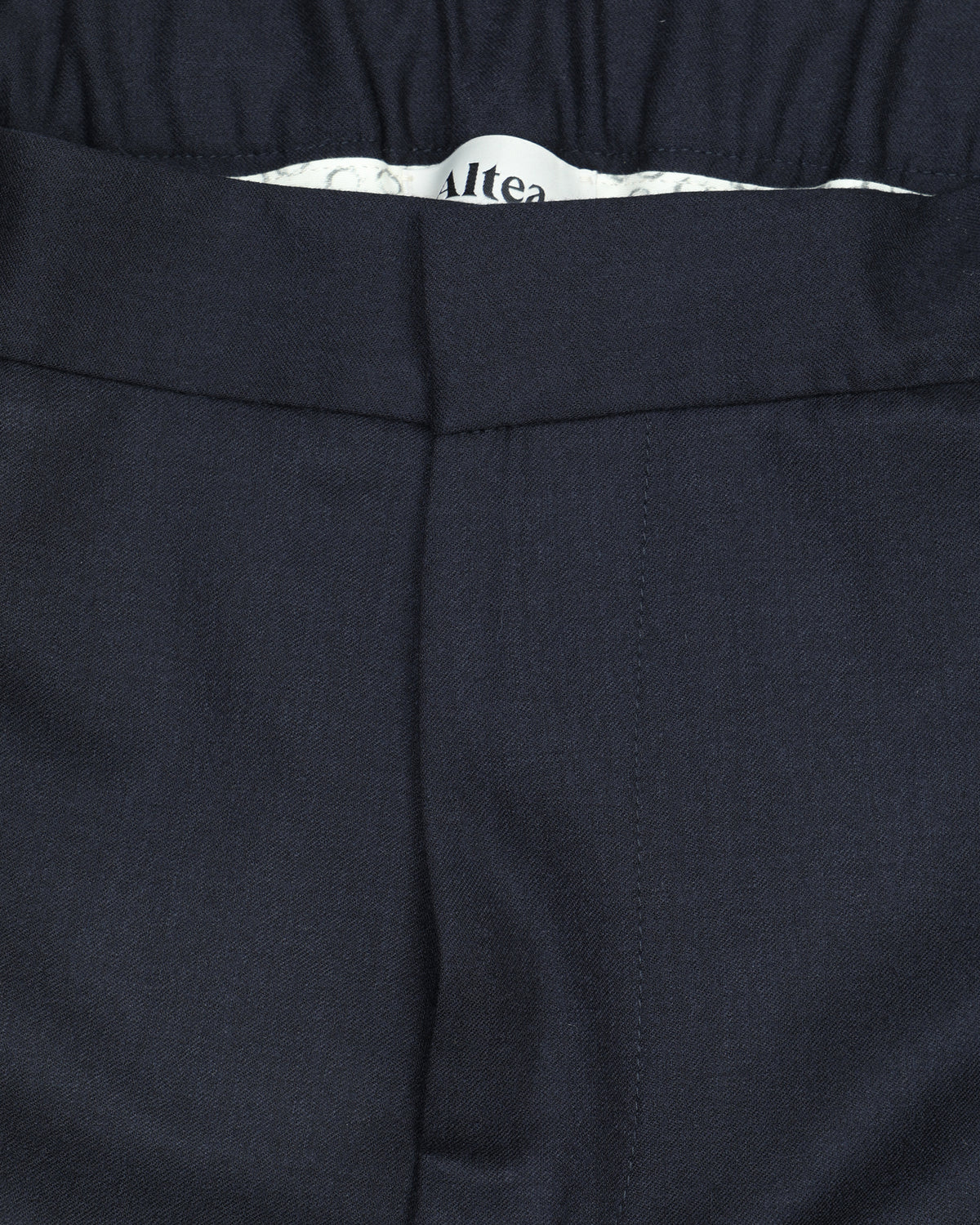 Pantalone Renee Flanella Lana - Navy