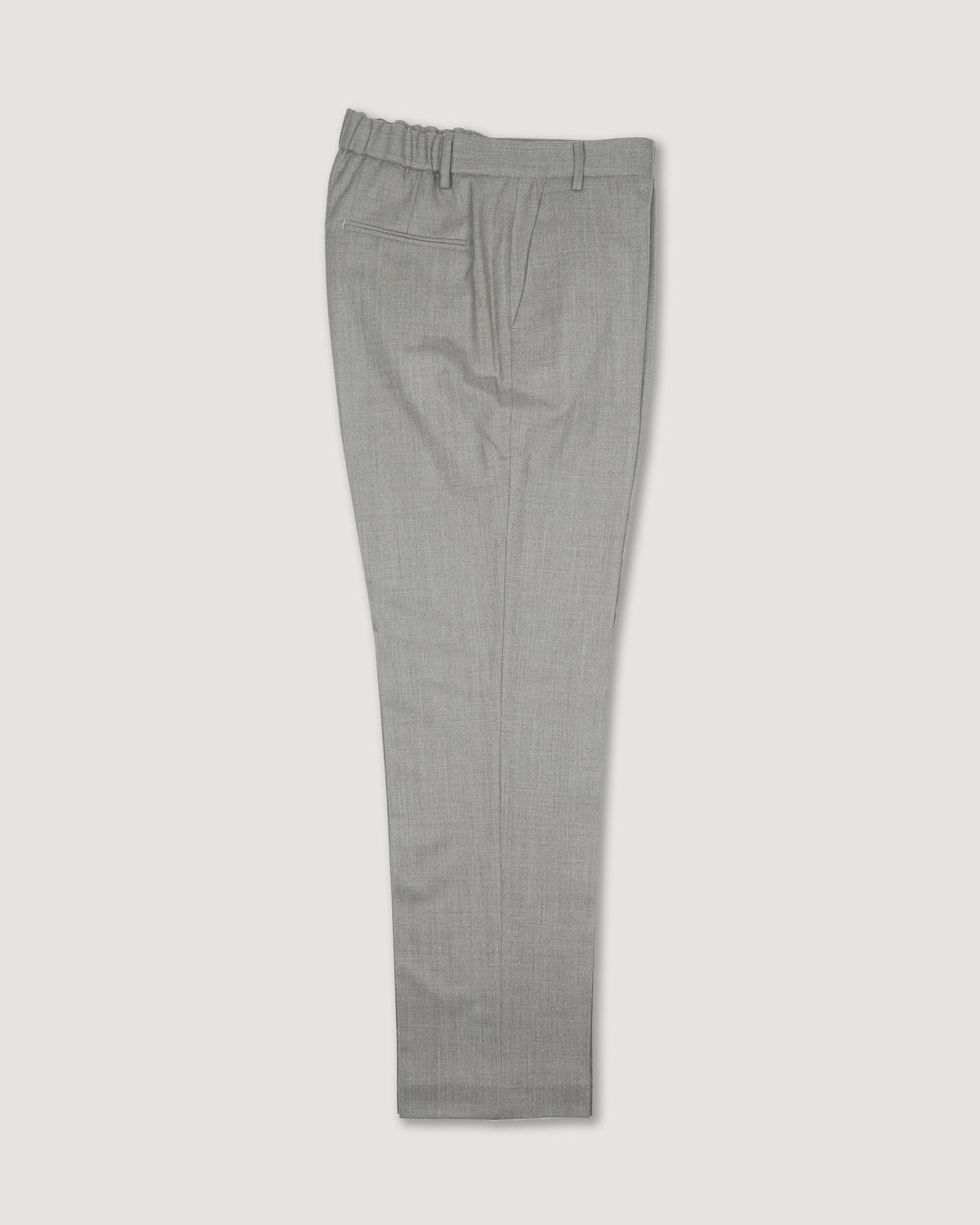 Pantalone Renee Flanella Lana - Mastice