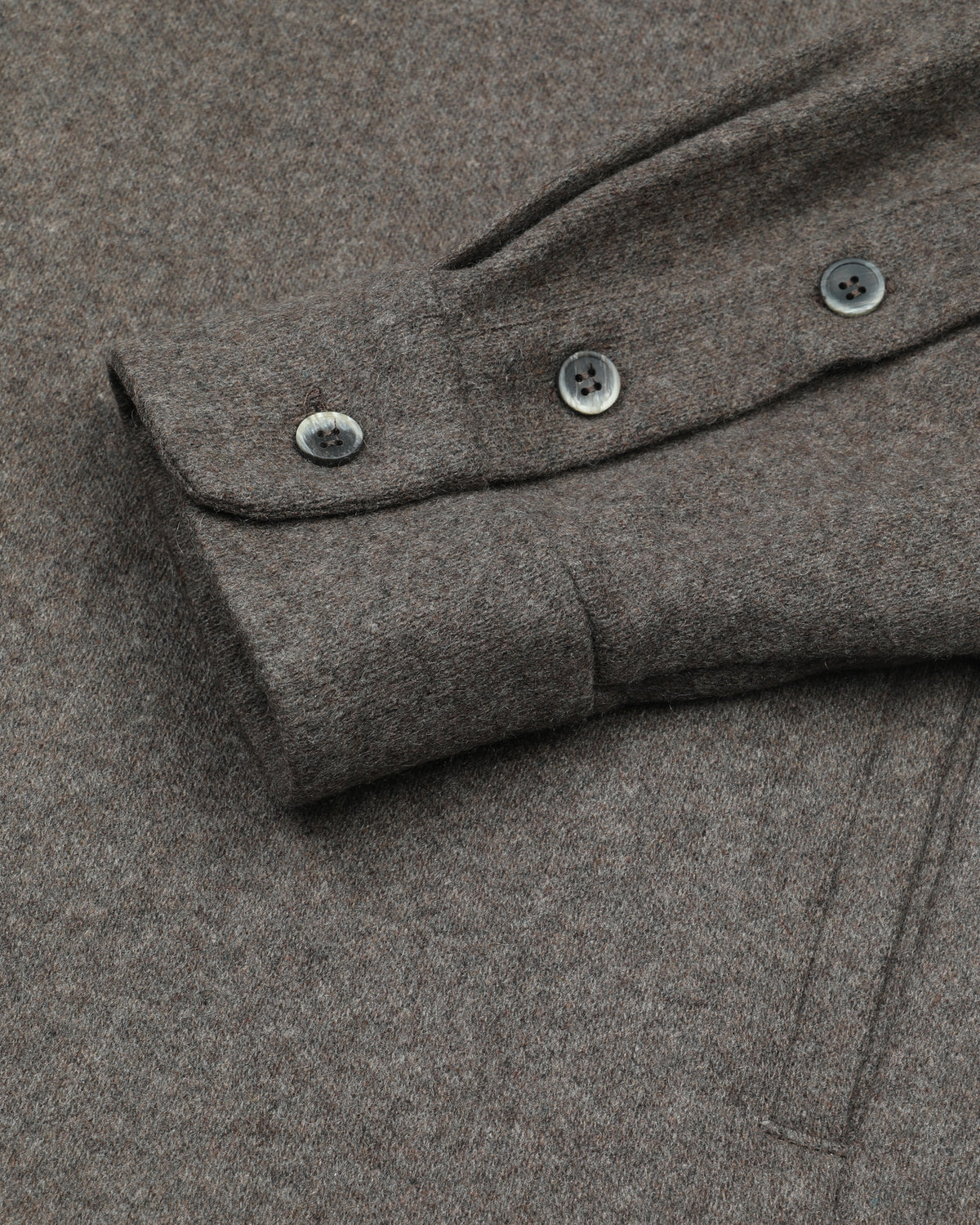 Overshirt Savoy Jersey Cashmere - Cuoio