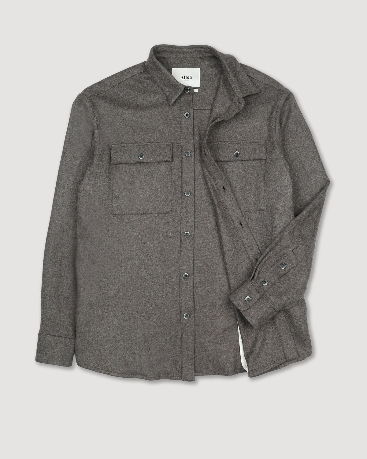 Overshirt Savoy Jersey Cashmere - Cuoio